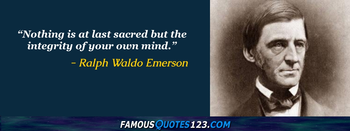 Ralph Waldo Emerson