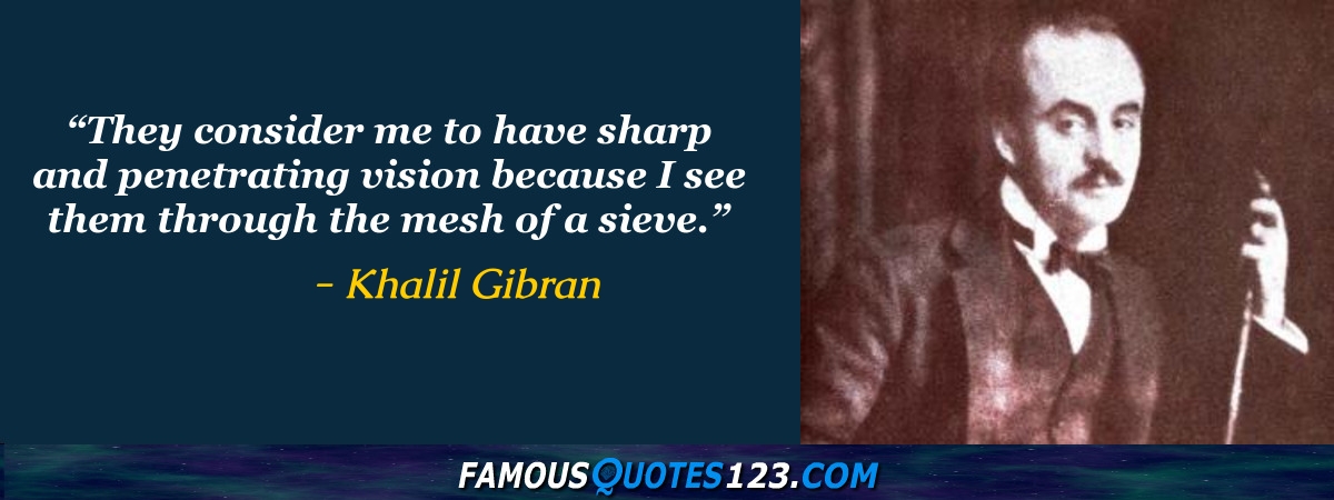 Khalil Gibran