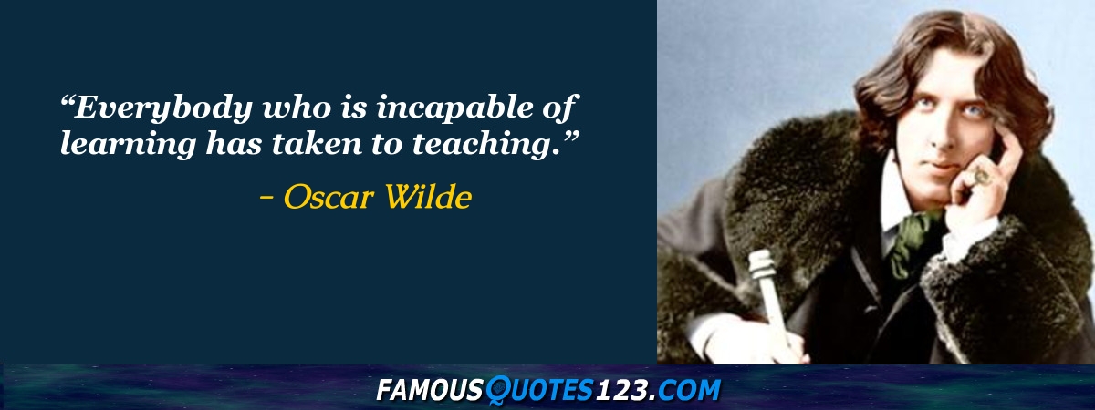 Oscar Wilde