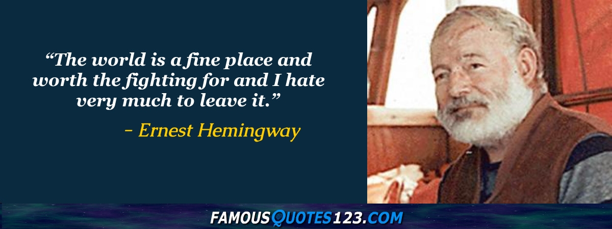 Ernest Hemingway