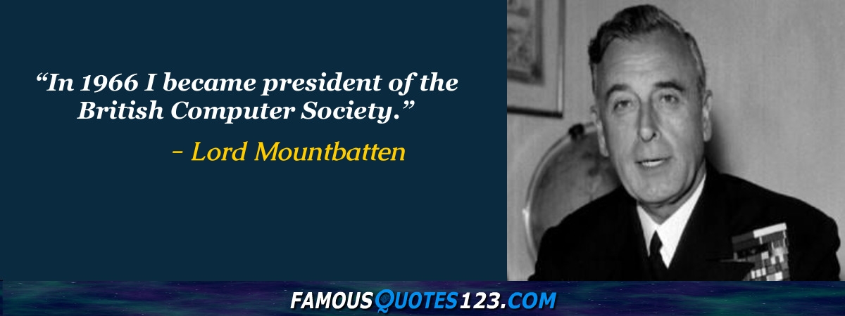 Lord Mountbatten