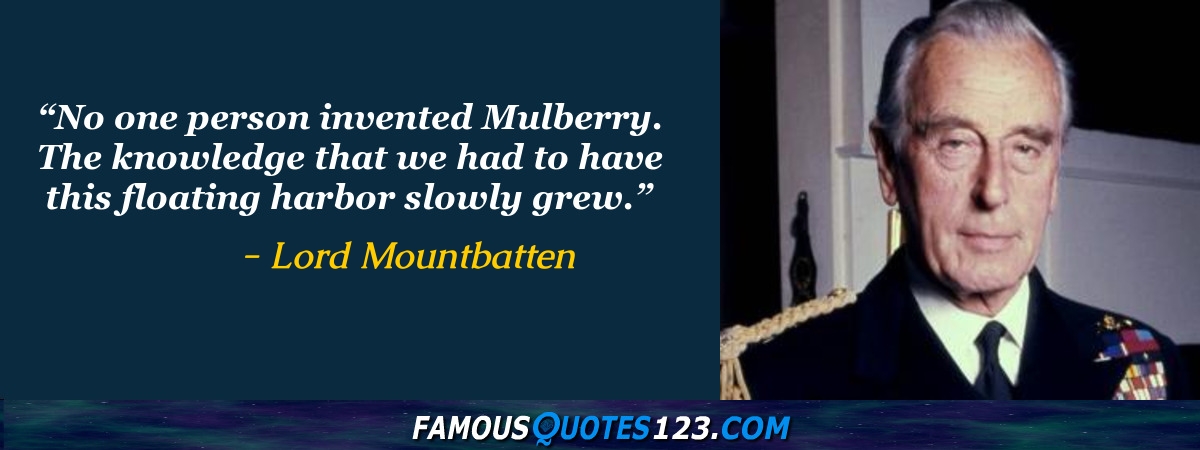 Lord Mountbatten