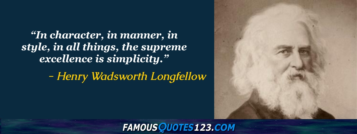 Henry Wadsworth Longfellow