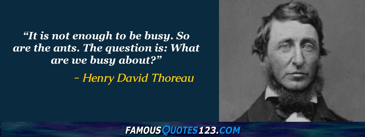 Henry David Thoreau