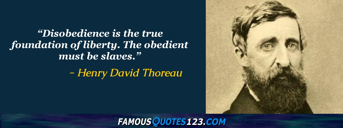 Henry David Thoreau