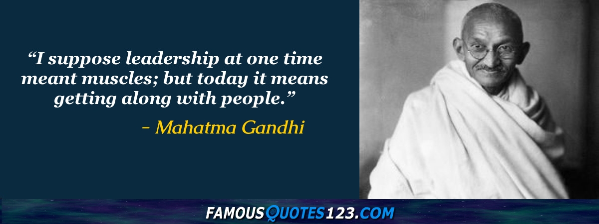 Mahatma Gandhi