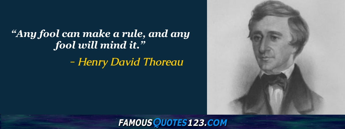 Henry David Thoreau