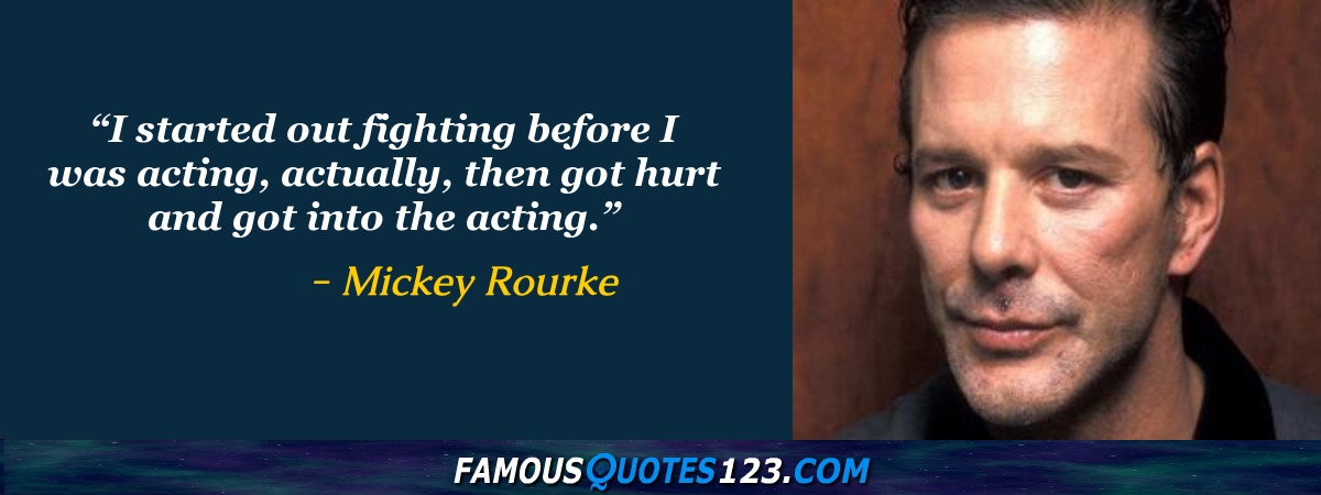 Mickey Rourke