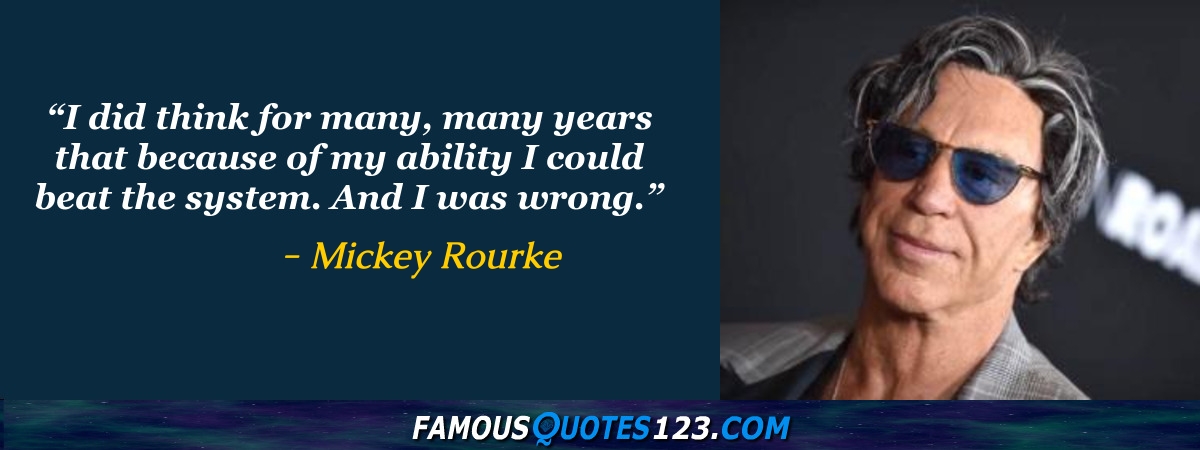 Mickey Rourke