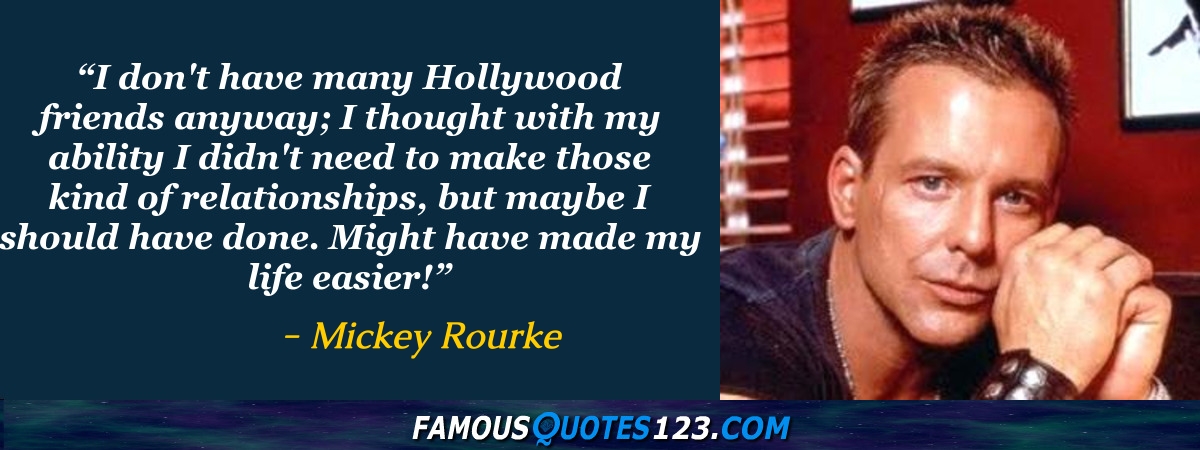 Mickey Rourke