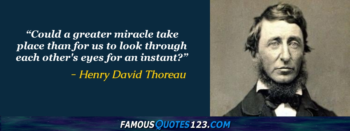 Henry David Thoreau