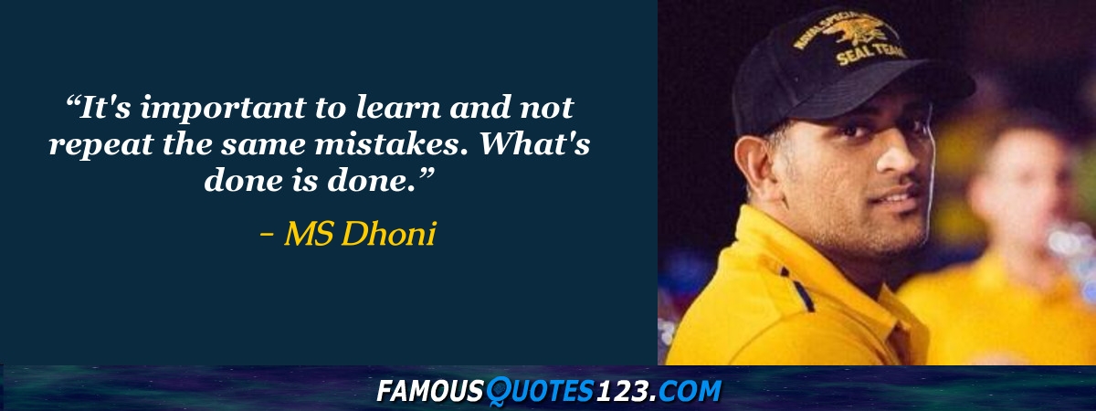 MS Dhoni