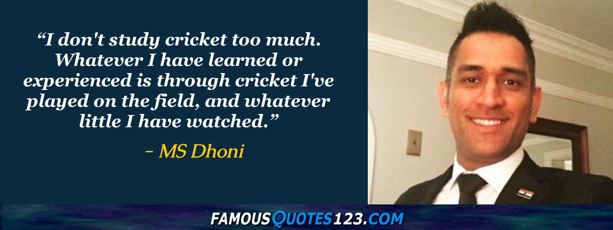 MS Dhoni