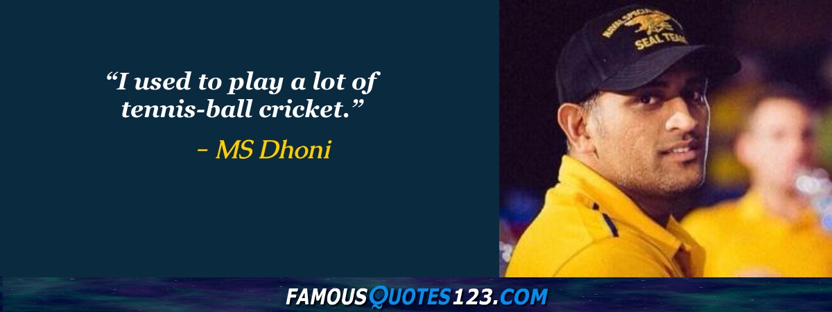 MS Dhoni