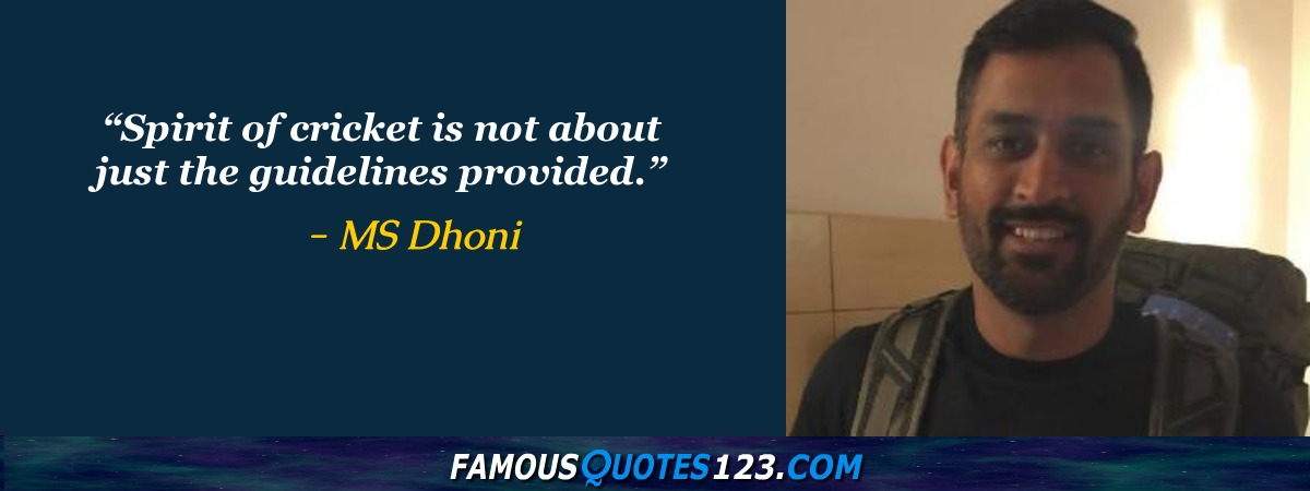 MS Dhoni