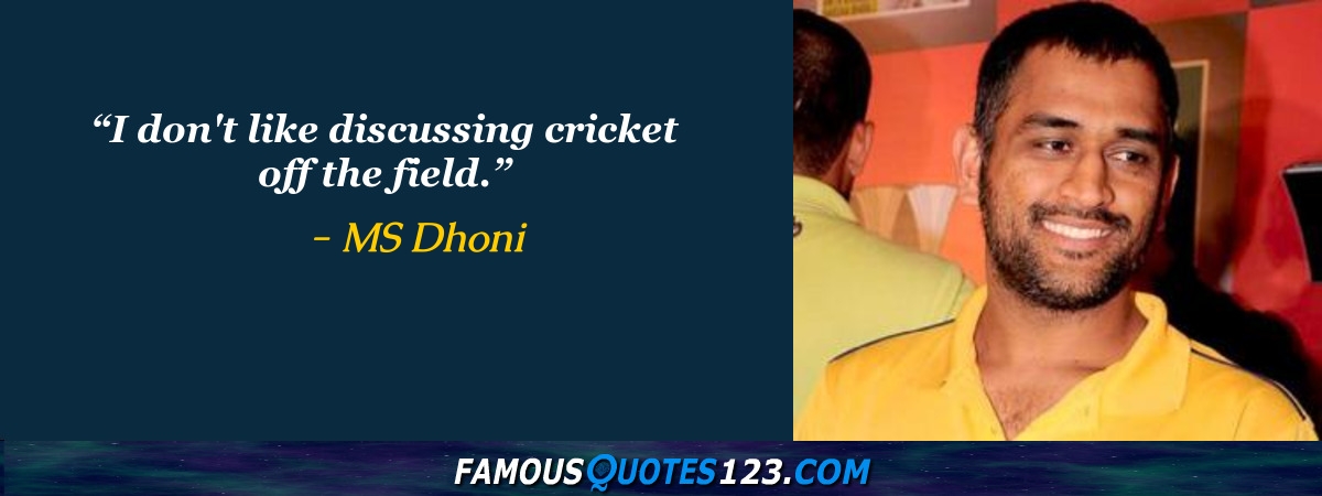 MS Dhoni