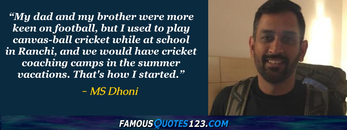 MS Dhoni