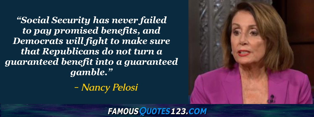 Nancy Pelosi