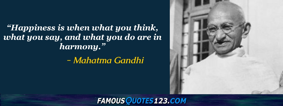 Mahatma Gandhi