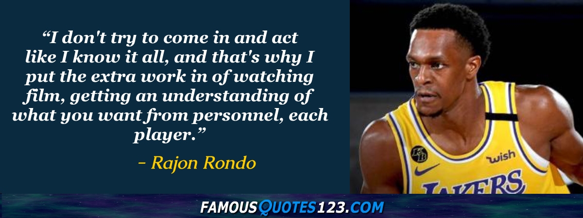 Rajon Rondo