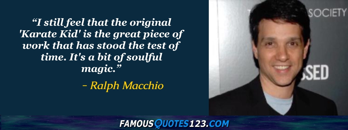 Ralph Macchio