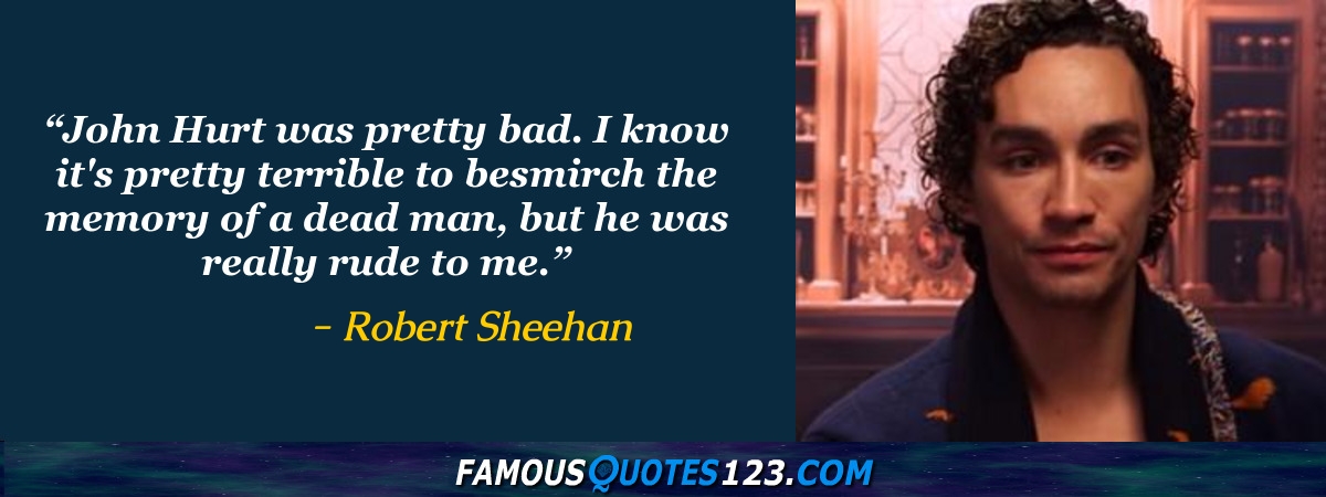 Robert Sheehan