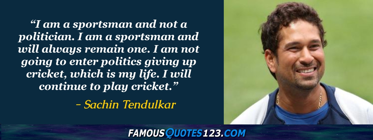 Sachin Tendulkar