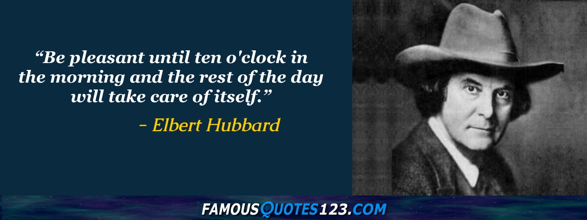 Elbert Hubbard