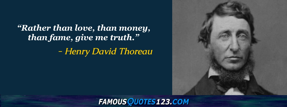 Henry David Thoreau