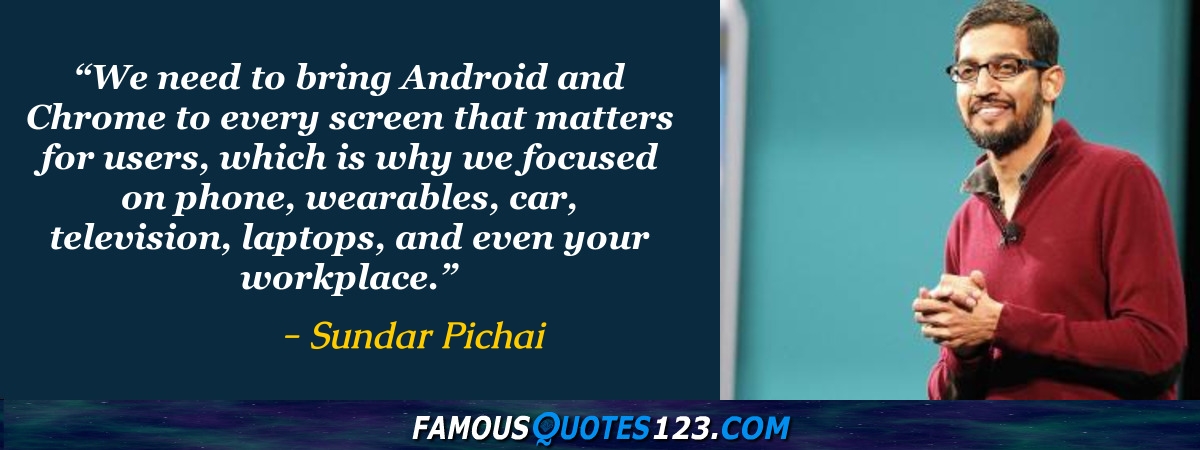 Sundar Pichai