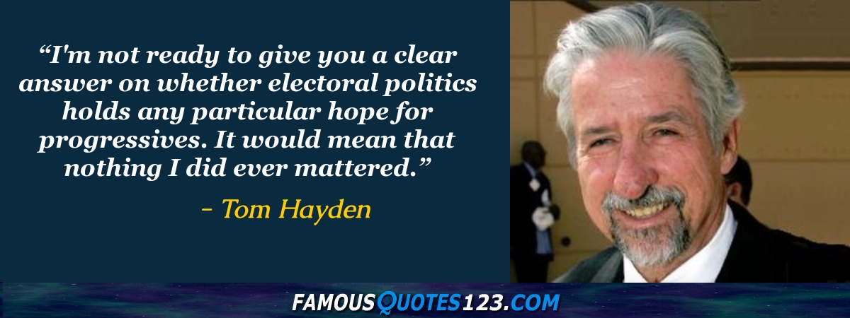 Tom Hayden