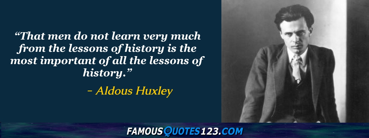 Aldous Huxley