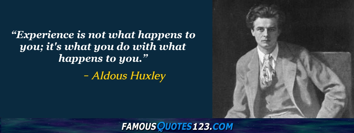 Aldous Huxley