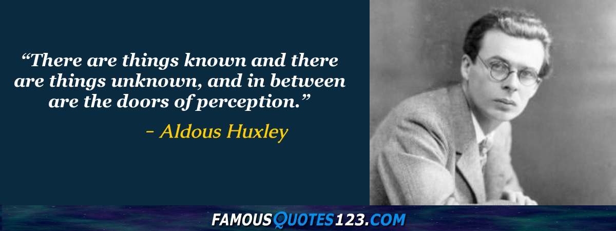 Aldous Huxley