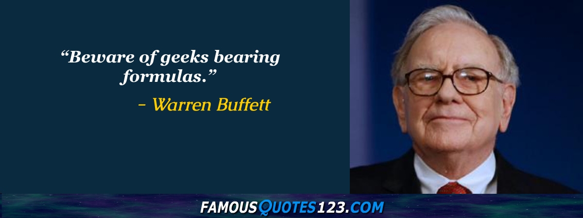 Warren Buffett Quotes on People, Business, Time and Life