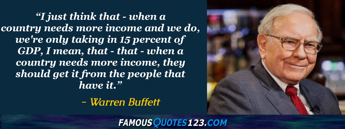 Warren Buffett Quotes on People, Business, Time and Life