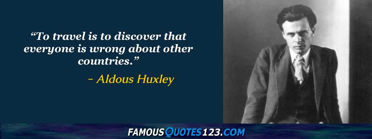 Aldous Huxley