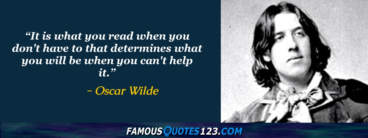 Oscar Wilde