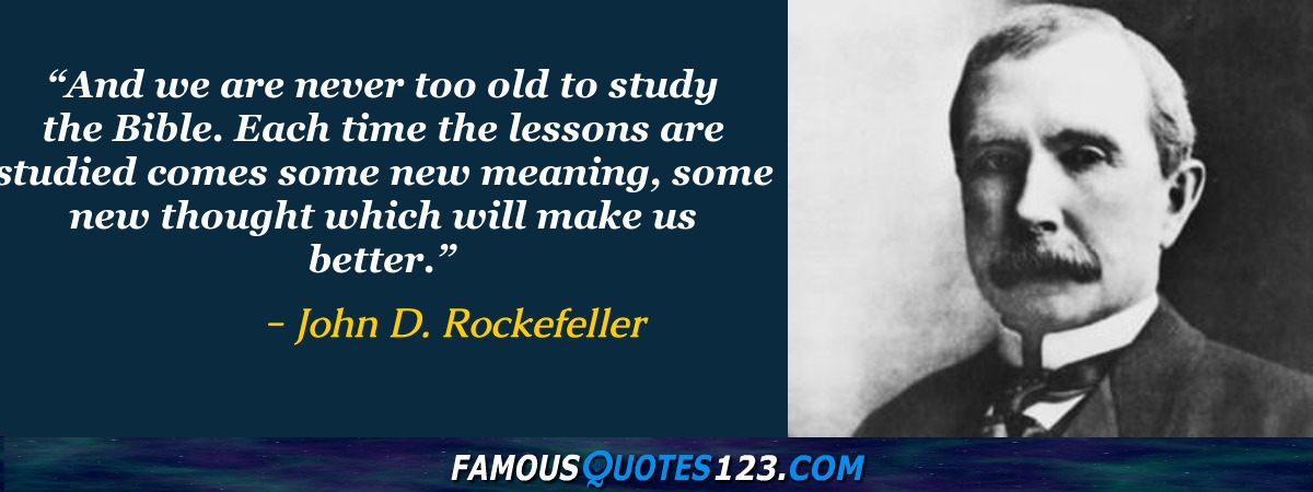 John D. Rockefeller