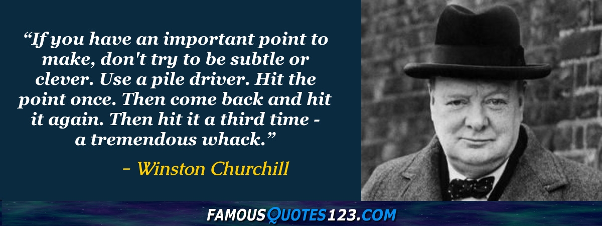 Winston Churchill