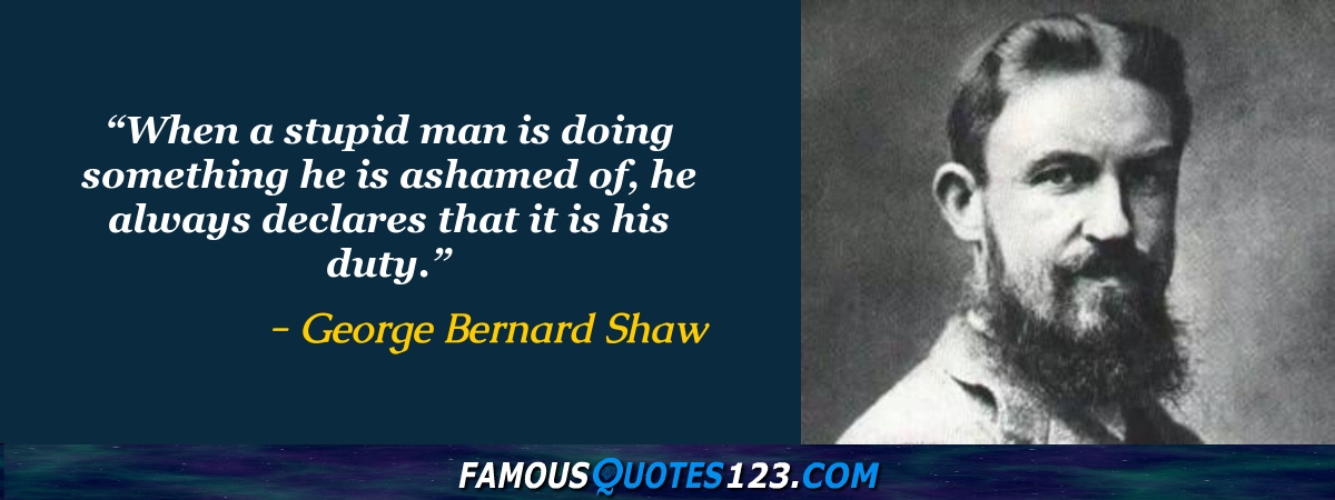 George Bernard Shaw