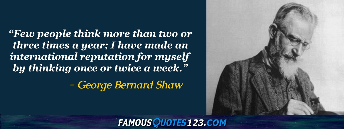 George Bernard Shaw