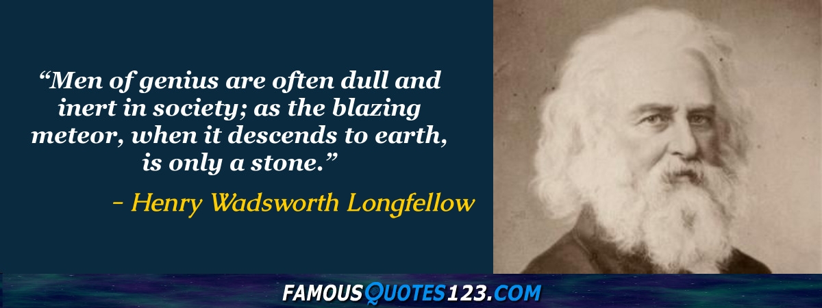 Henry Wadsworth Longfellow