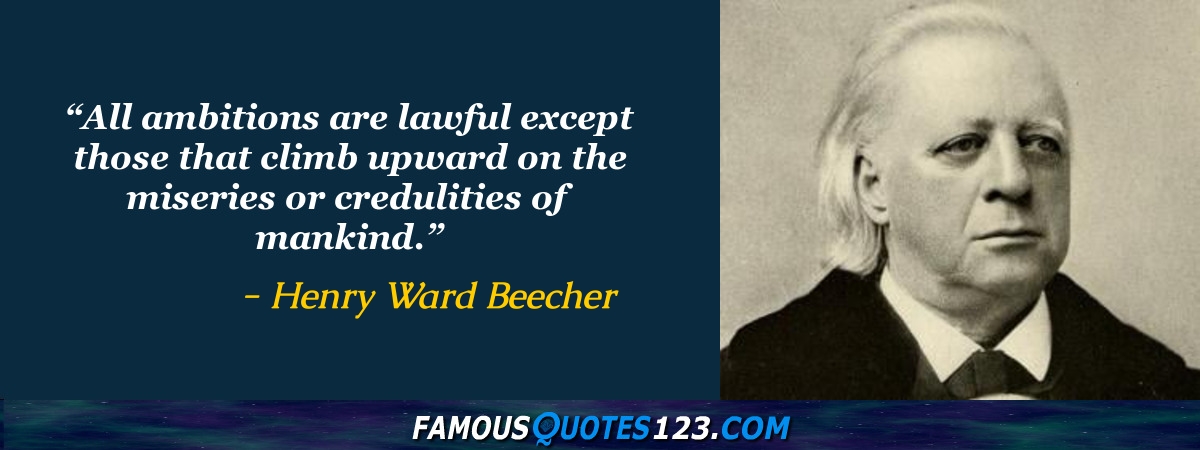 Henry Ward Beecher