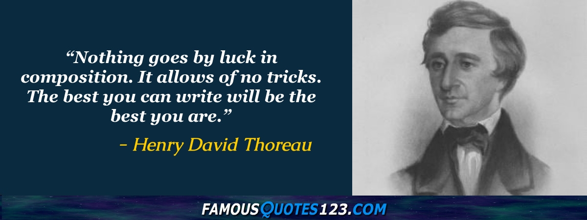 Henry David Thoreau