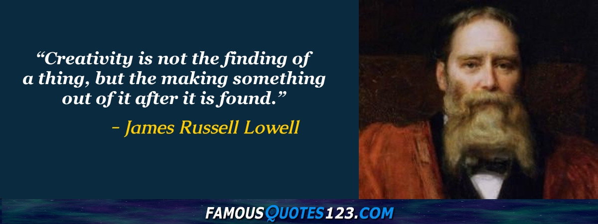 James Russell Lowell