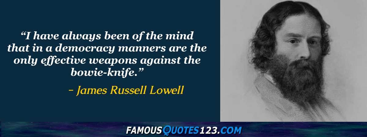 James Russell Lowell