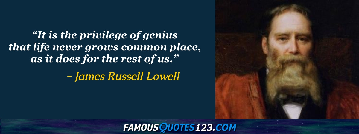 James Russell Lowell