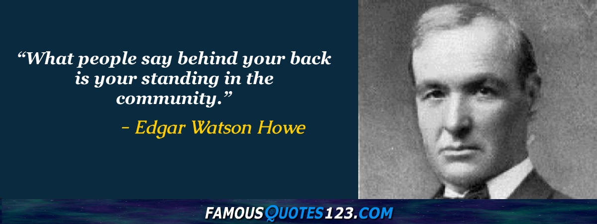 Edgar Watson Howe