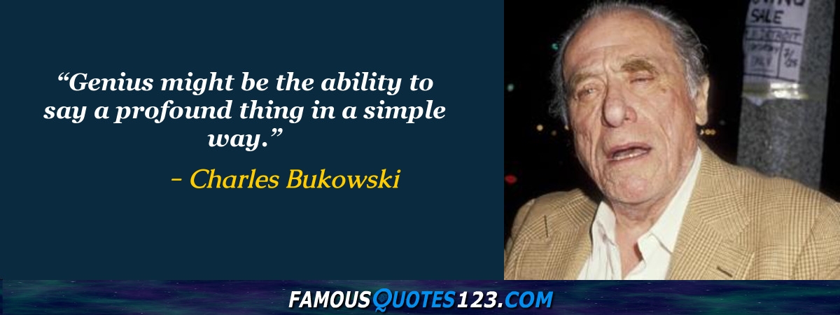 Charles Bukowski